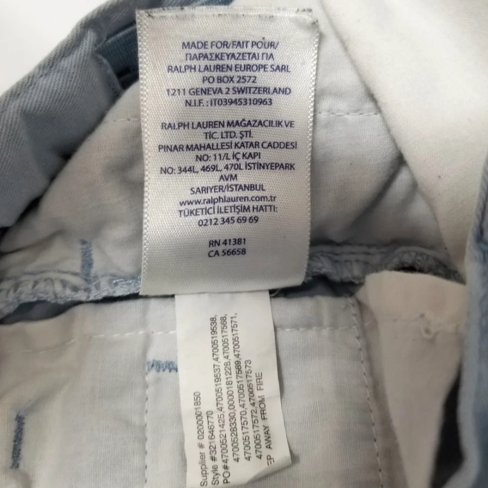 Polo Ralph Lauren Straight Fit Chino Short Lt Blue 2T
